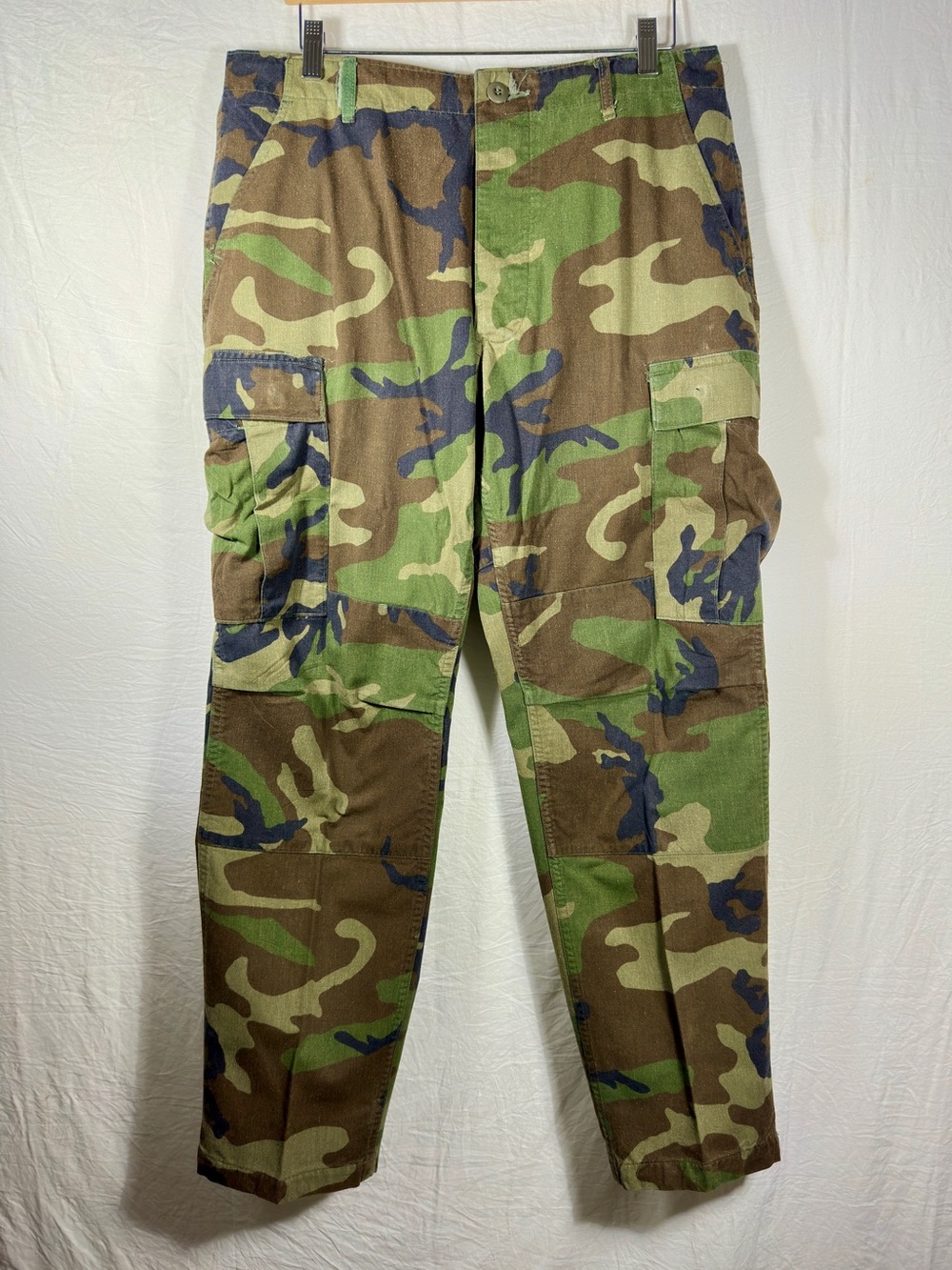 Vintage USGI Propper M81 Woodland Camo BDU Combat Cargo Pants Medium Regular